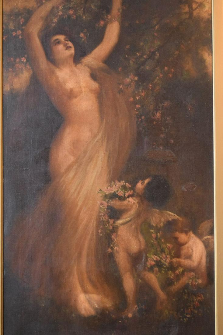 19th Century School of Fantin Latour, oil on canvas, 34 (1 of 3)