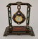 Jay Strongwater Hanging Medallion Clock, 6 3/4"h x 7"w