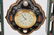Jay Strongwater Hanging Medallion Clock, 6 3/4"h x 7"w - 2
