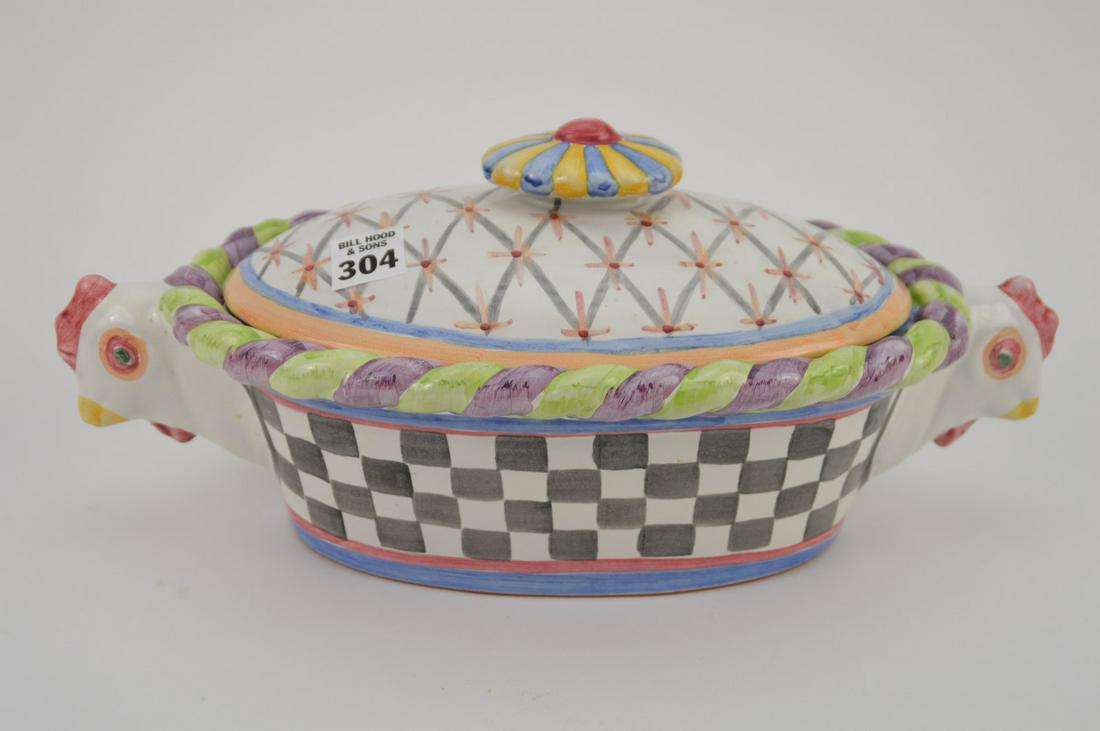 MacKenzie-Childs Tureen Covered Casserole (1 of 5)