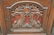 Carved Continental sideboard/console with black marble - 3