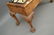 Piano bench with hinged top, Continental burled walnut - 2