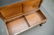 Piano bench with hinged top, Continental burled walnut - 4