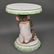 Ceramic Garden Seat with Monkey Pedestal, 25"h x 18 - 3