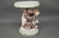 Ceramic Garden Seat with Monkey Pedestal, 25"h x 18 - 4