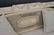 Bench, oval frame caned back with cream color - 3