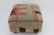 Small footstool with Kilim fabric, 12" x 12" x 18" - 3