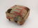 Small footstool with Kilim fabric, 12" x 12" x 18" - 4