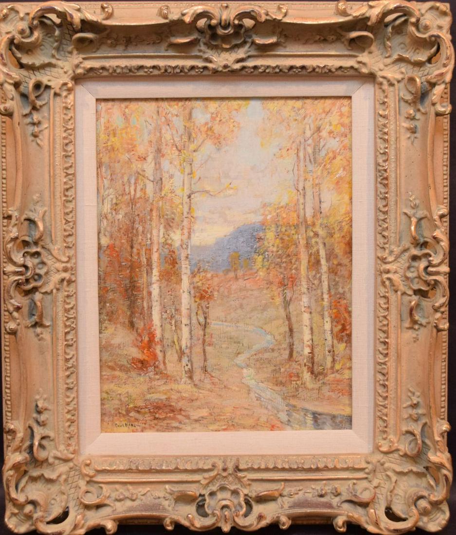 Paul Bernard King  (American 1867 - 1947) oil on artist (1 of 6)