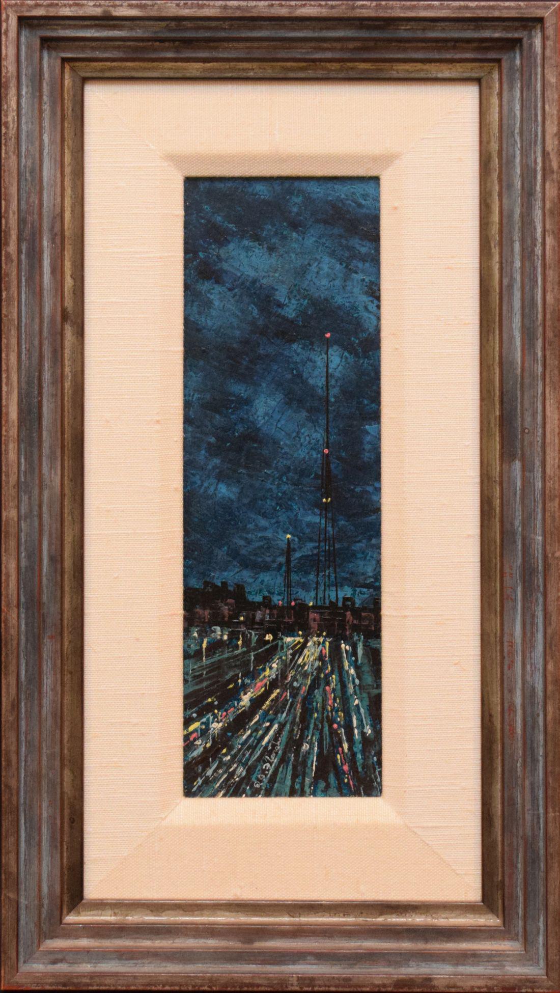 Richard Florsheim (American 1916 - 1979) oil on Gesso (1 of 5)