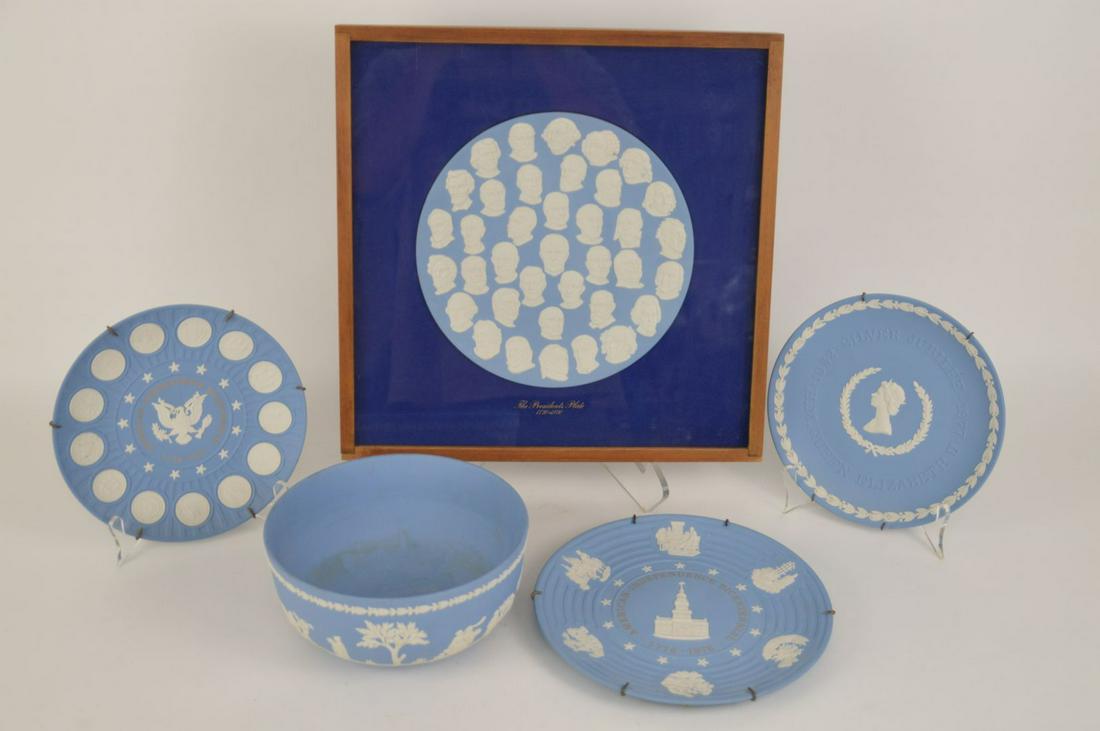 5 WEDGWOOD PORCELAIN ARTICLES.  Wedgwood United States (1 of 11)