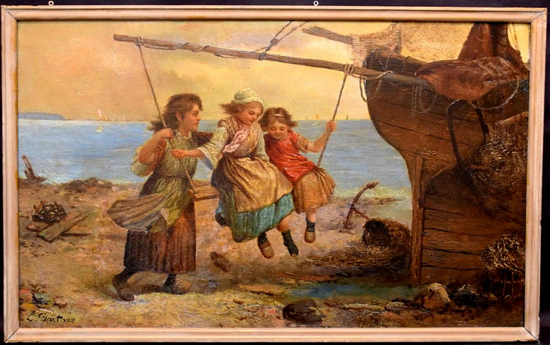 LOUIS GARTNER OIL ON CANVASLouis Gartner (Dutch (1 of 9)