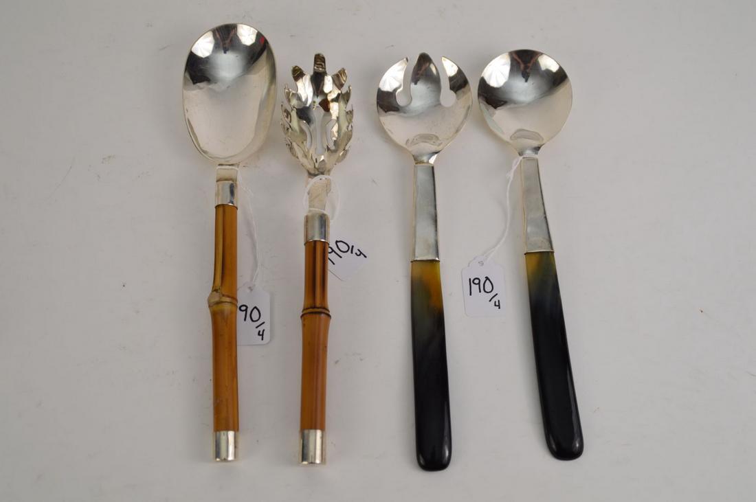 4 PIECES ARGENTA PLATERIA STERLING.  ARGENTA PLATERIA (1 of 15)