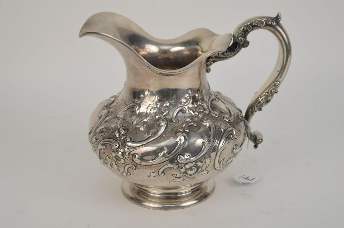 HOWARD & CO. NEW YORK STERLING HAND CHASED WATER (1 of 9)