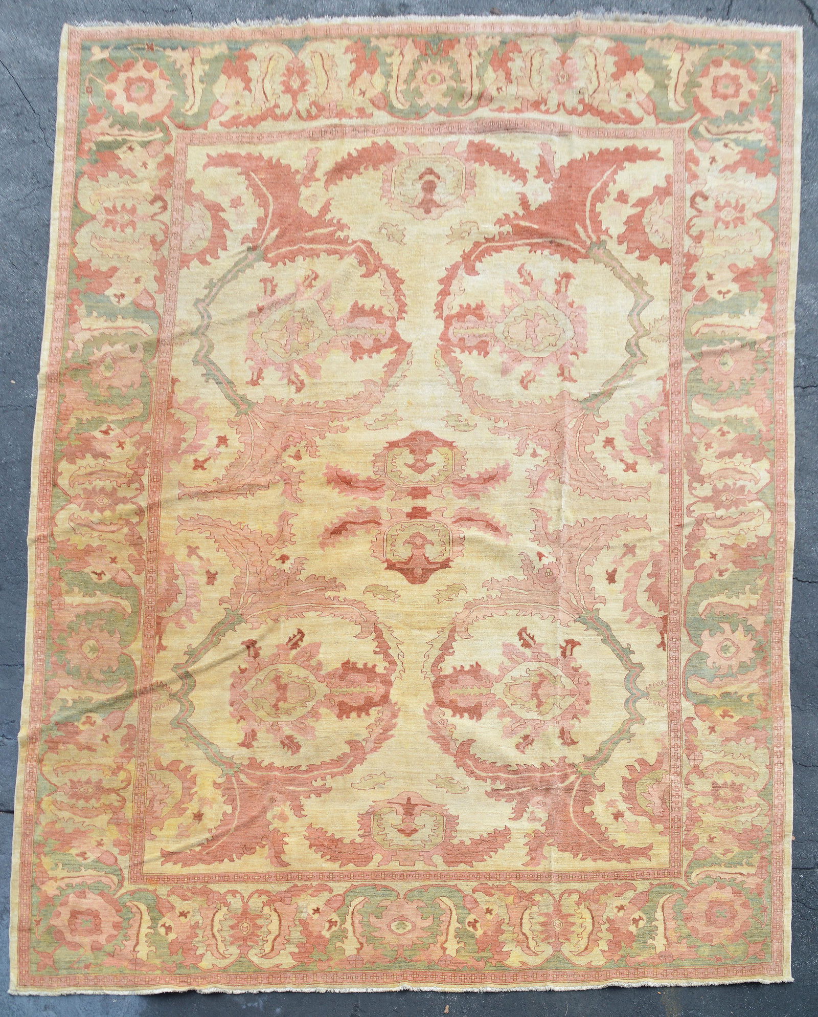 Oriental Carpet , Large Oushak Rug,  Rug 17.10 x 14.1 (1 of 14)