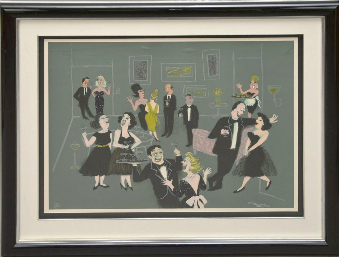 Randy Stevens, Hand Embellished Lithograph signed & (1 of 9)