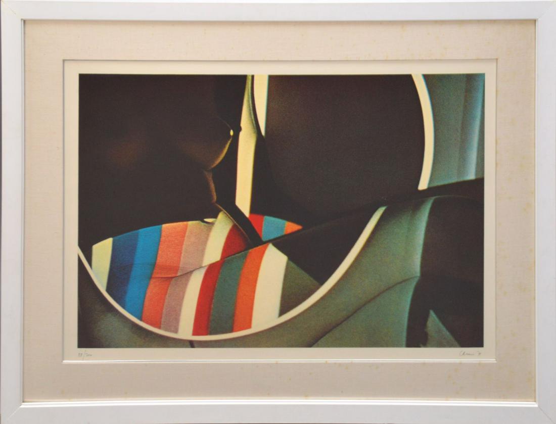 Carmi Eugenio color serigraph -1971,  88/200  signed 23 (1 of 6)