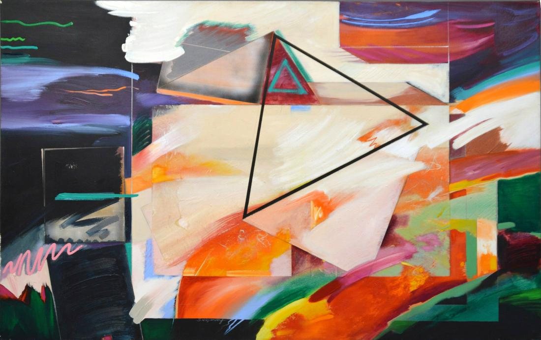 Shelly Lependorf (American, 20 century) Abstract, (1 of 5)