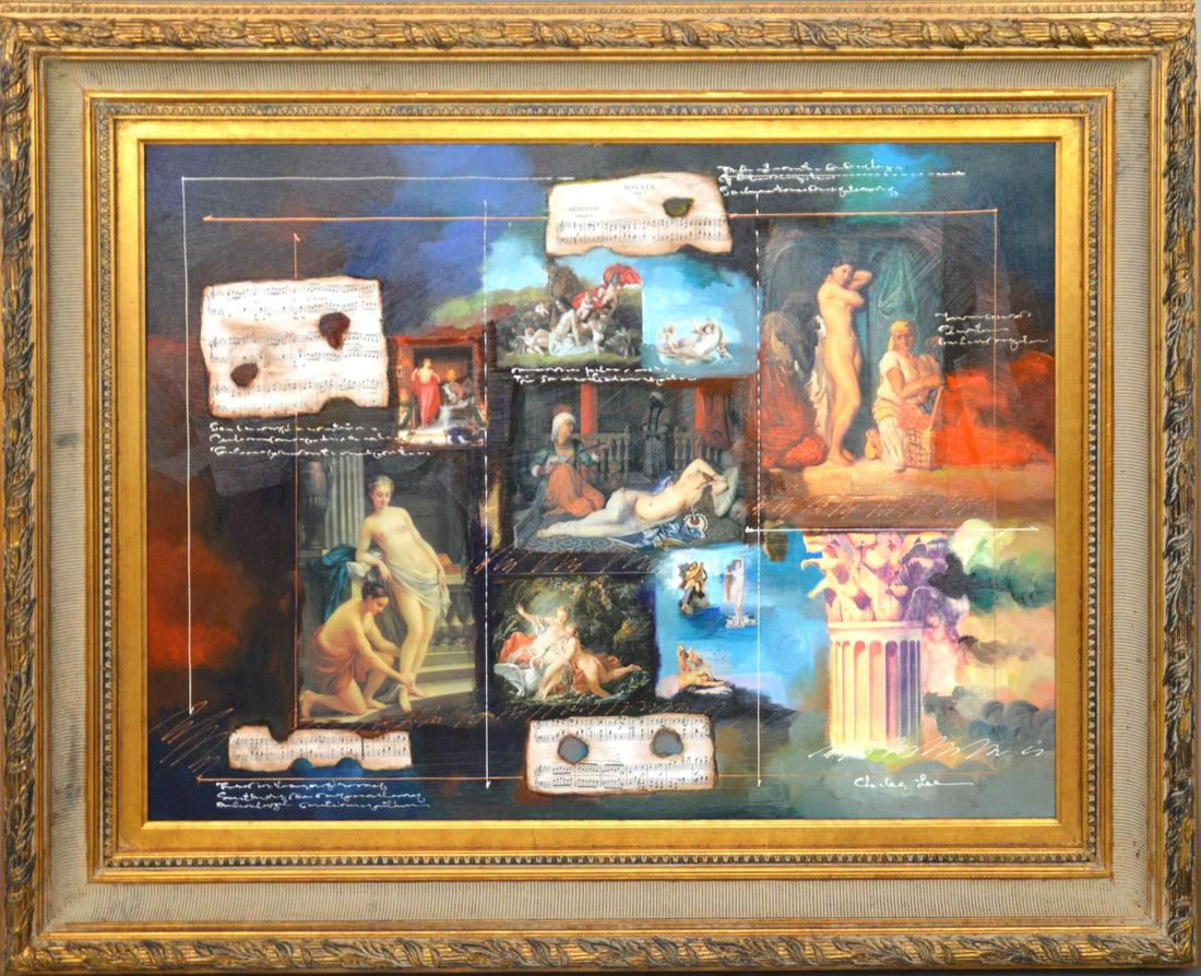 Charles Lee (Korean/Am. Born 1948) Abstract (1 of 6)