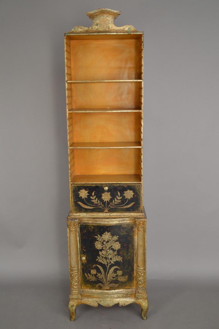 Cabinet, 3 Shelves over drop front over cabinet door (1 of 7)