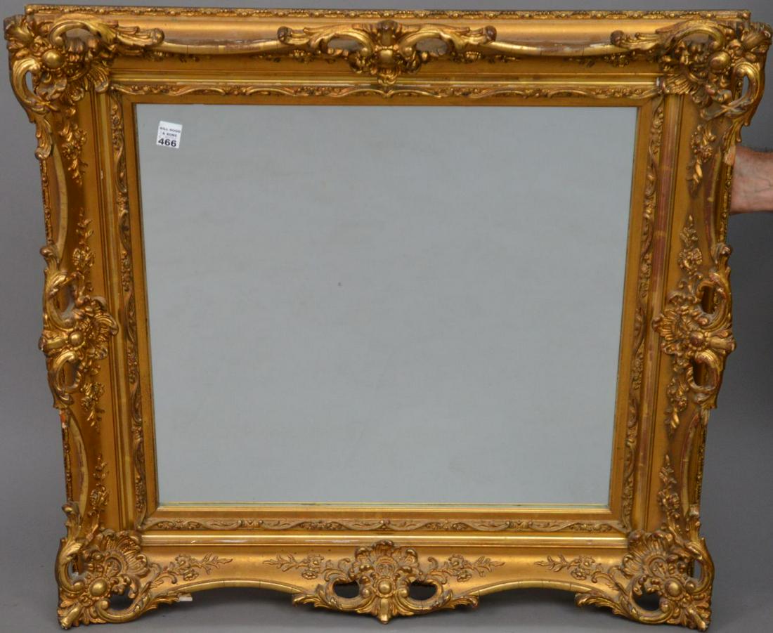 Antique Mirror, 30"h x 32"w: Antique Mirror, 30"h x 32"w