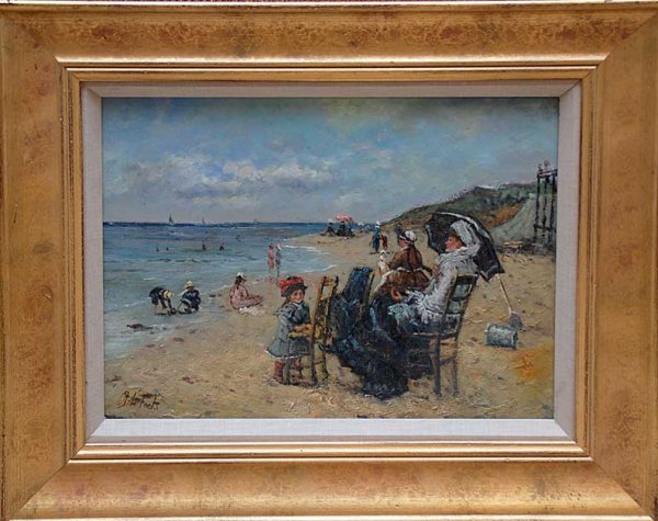 Jean Lefort (French, 20th century), 12" x 16"