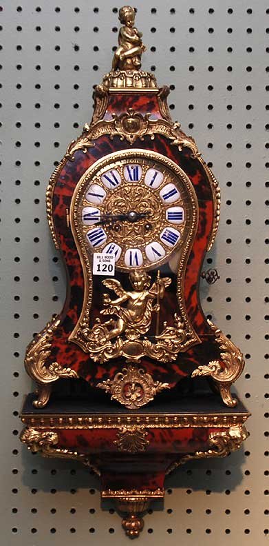 French Bronze Mounted Bracket Clock. Condition