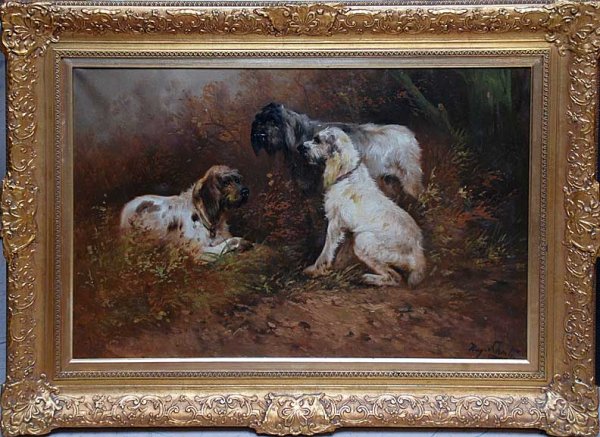 European School signed H. Schouten oil on canvas