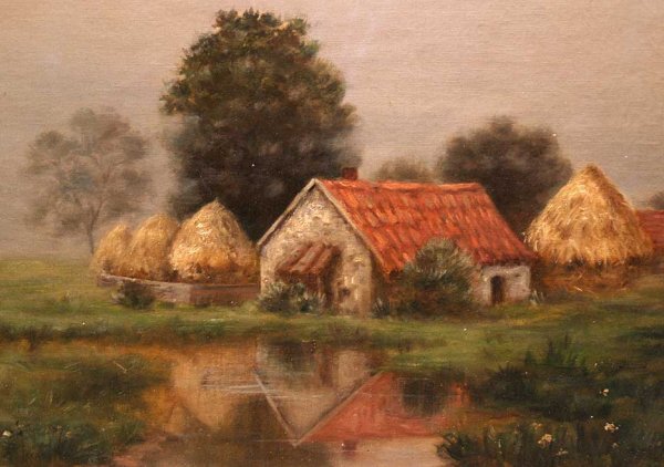 Jean-Charles Cazin, 1841-1901, France, oil on can - 2