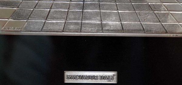 S. Dali "Lincoln In Dalivision" of solid silver - 2