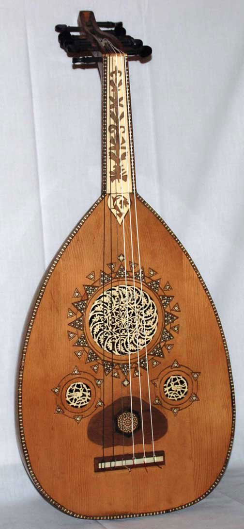 Lute inlaid with ivory. | Lute aesthetic, Lute instrument, Prop design