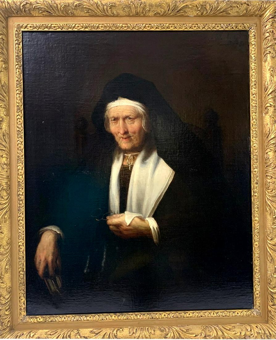 Thomas Worlidge (BRITISH, 1700–1766) oil on canvas,: Thomas Worlidge (BRITISH, 1700–1766) oil on canvas, Portrait of Lady, signed and dated 1761 upper right, canvas size 38-1/4 x 29 inches Antique carved wood frame overall size 43 x 36-1/2 inches