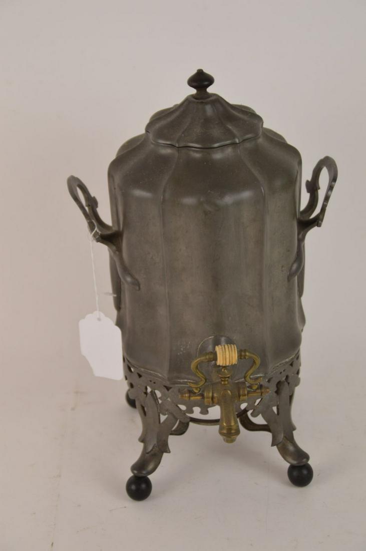 French Antique Pewter, Beverage Dispenser: French Antique Pewter, Beverage Dispenser