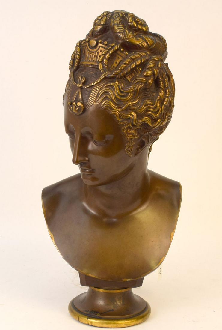 19th Century French Barbedienne Foundry bronze female (1 of 5)