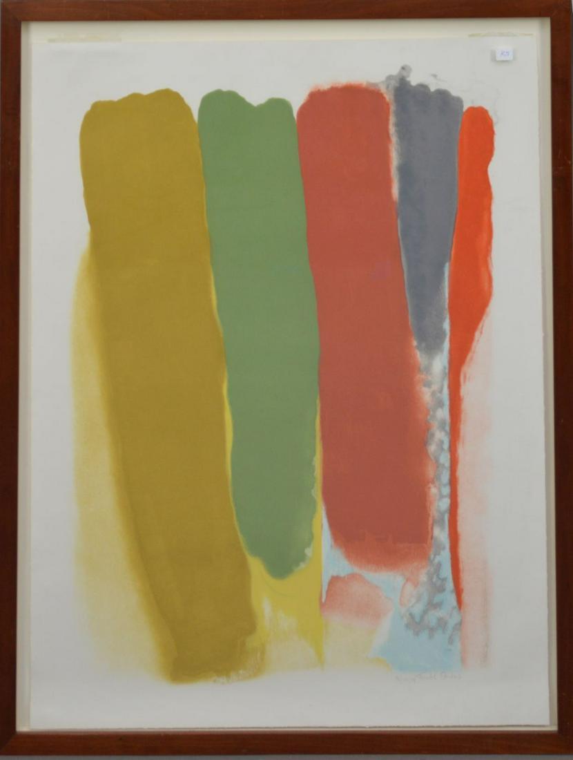 Friedel Dzubas (AMERICAN/GERMAN, 1915–1994) lithograph (1 of 6)