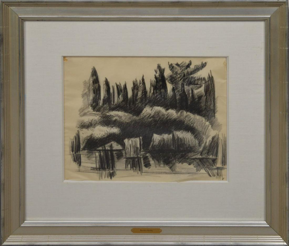 Marsden Hartley (AMERICAN, 1877–1943) Charcoal on (1 of 10)