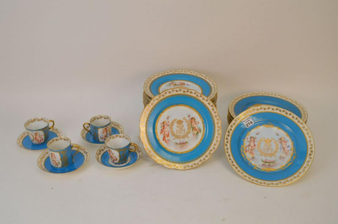 Partial china service, Marked Chateau des Tuileries (1 of 15)