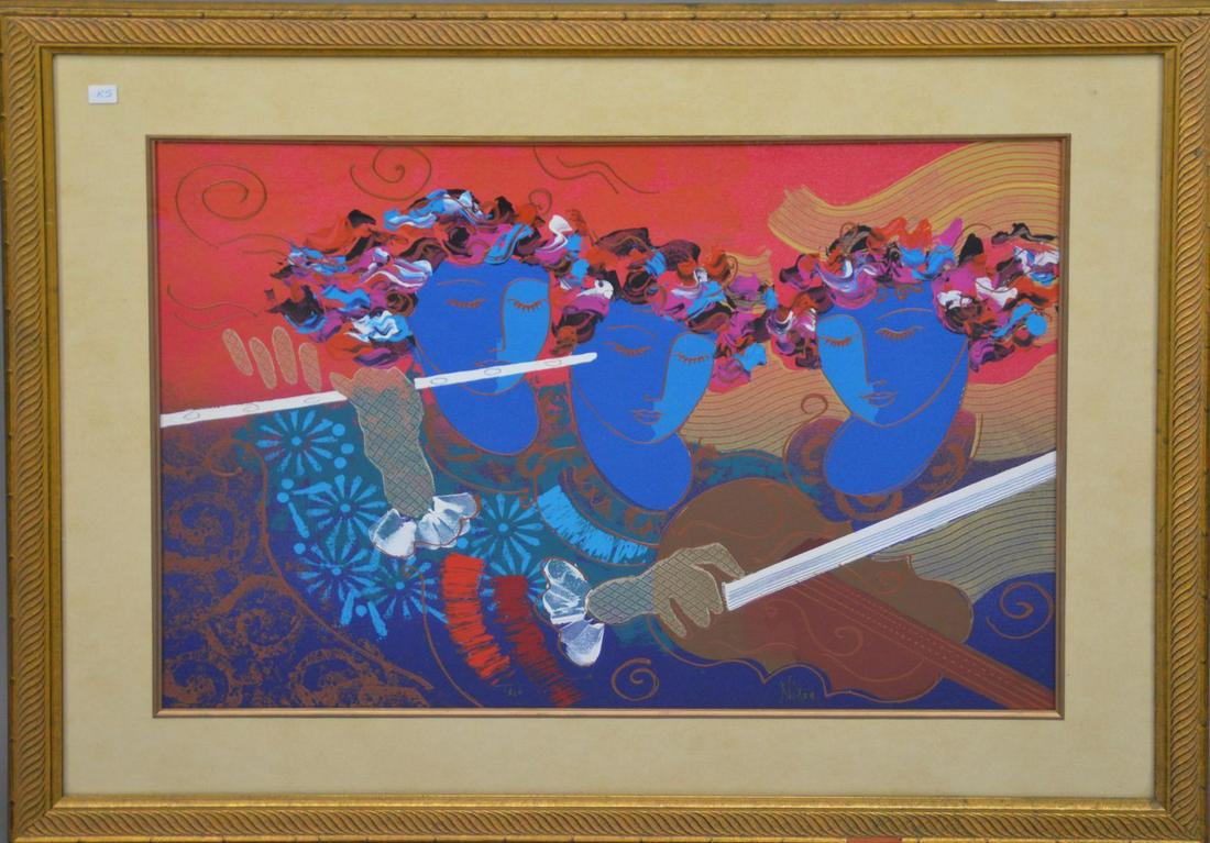 Peter Nixon (BRITISH, 1956) "Trio" limited edition (1 of 6)