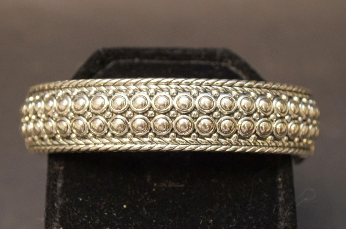 2 Sterling Silver Bracelet. Michael Dawkins Cuff (1 of 15)