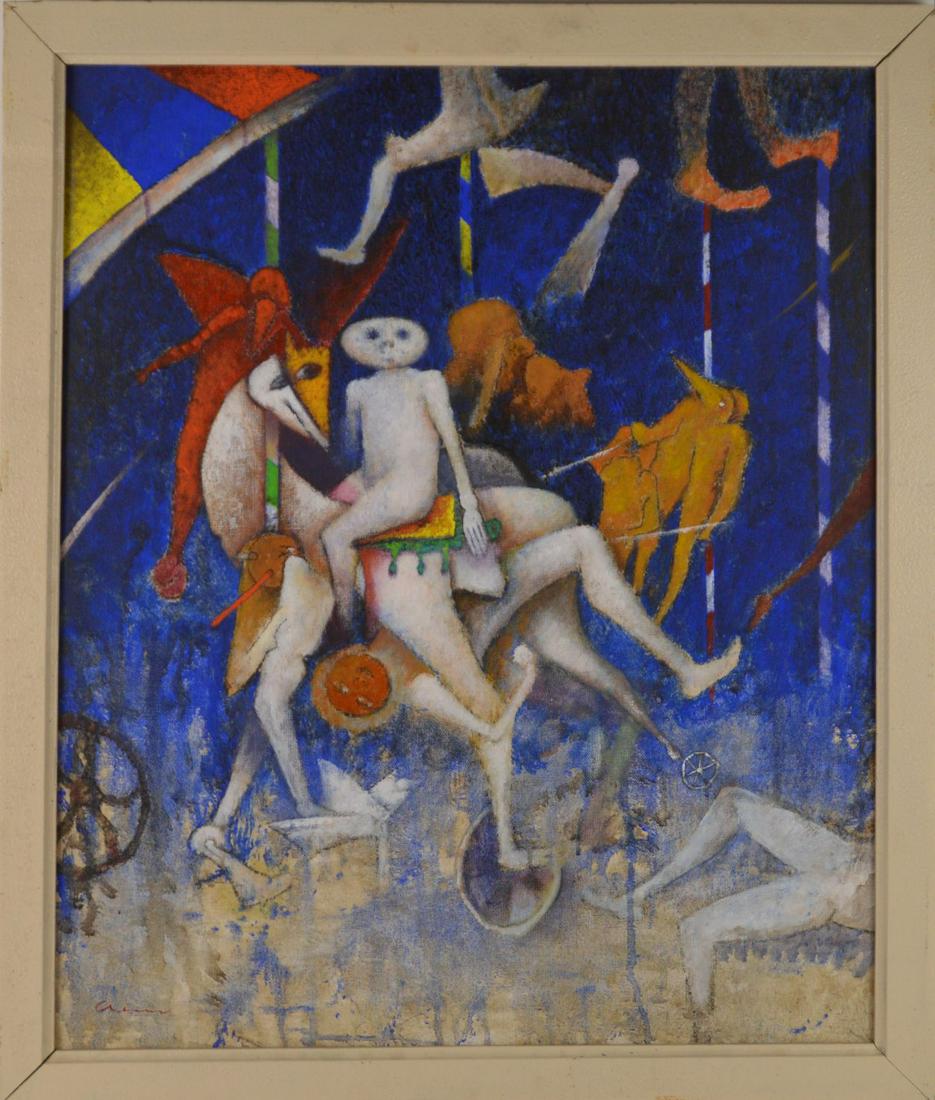 Attributed to: Gerardo Chavez Lopez (PERUVIAN, 1937) (1 of 8)