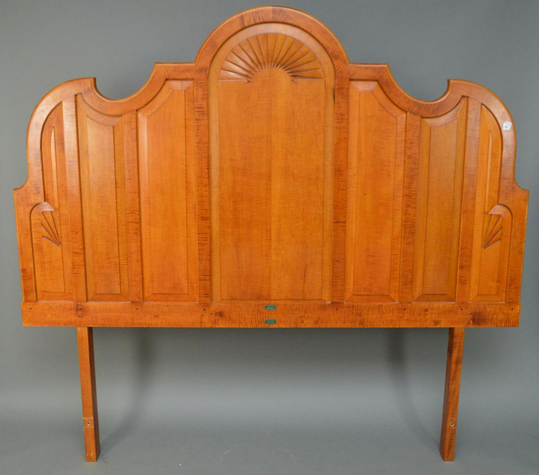 Birds Eye Maple/Curley Maple Headboard, 72"h x 84"w: Birds Eye Maple/Curley Maple Headboard, 72"h x 84"w