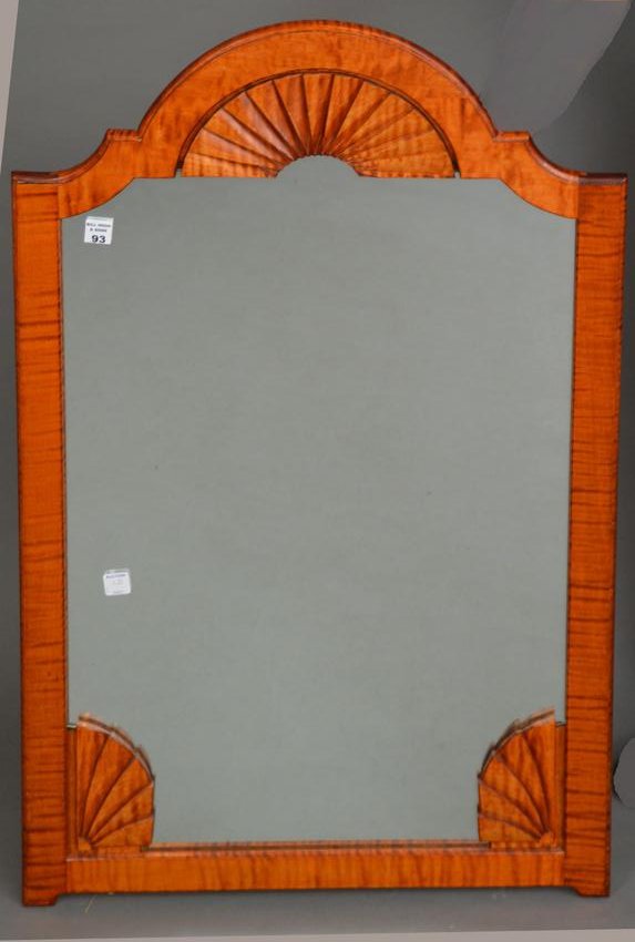 Maple Custom Mirror by Stephen Beeching Tolland Ct. (1 of 5)