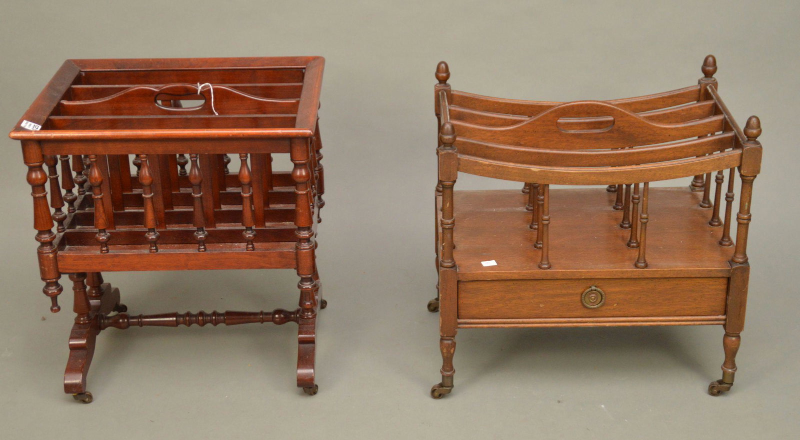 2 Mahogany Canterbury's: 2 Mahogany Canterbury's