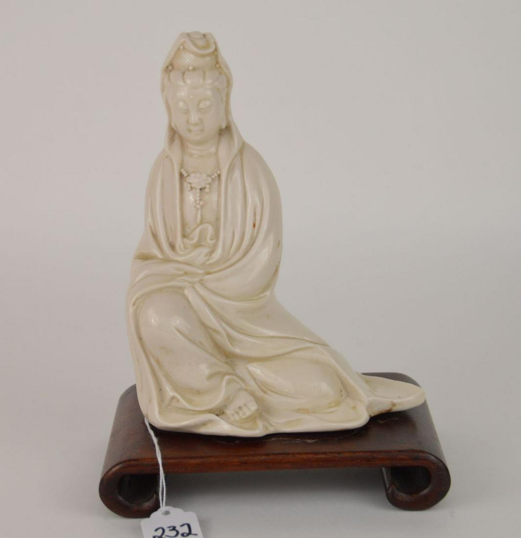 BLANC DE CHINE CHINESE PORCELAIN QUAN YIN PORCELAIN (1 of 8)