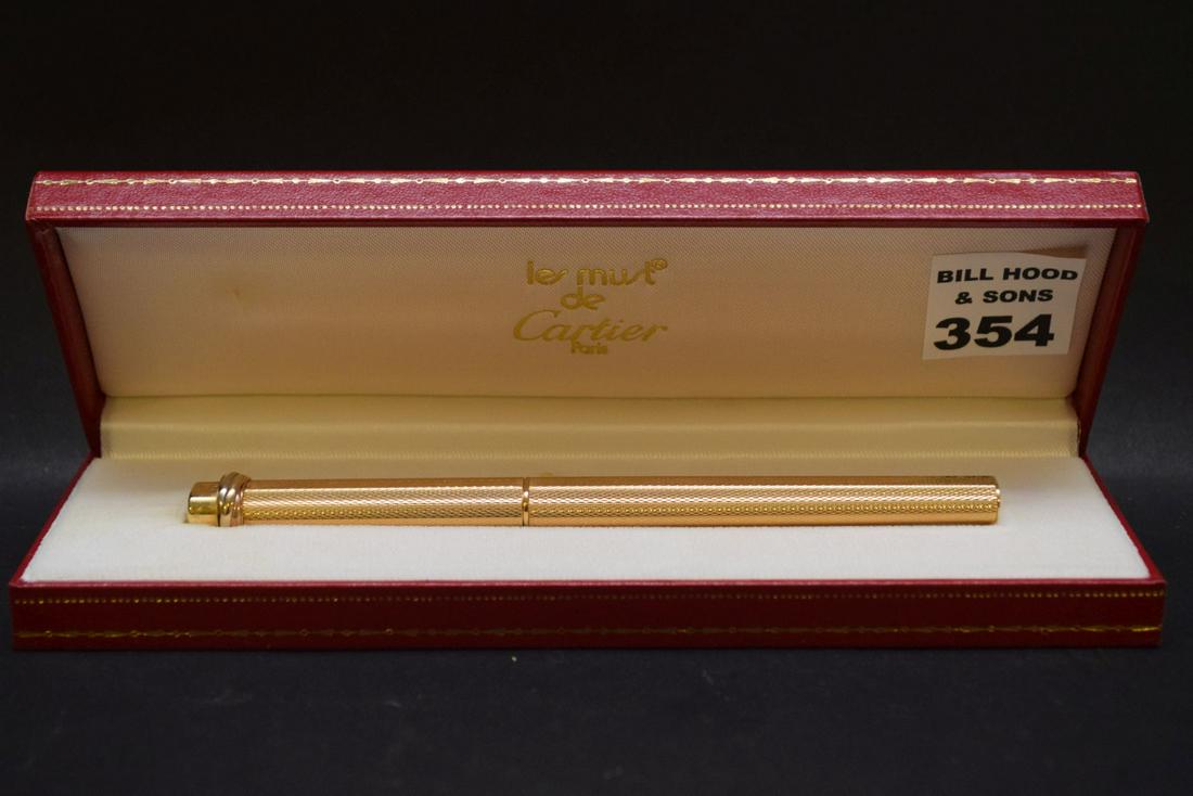 Cartier ball point pen in original box, sold with (1 of 20)