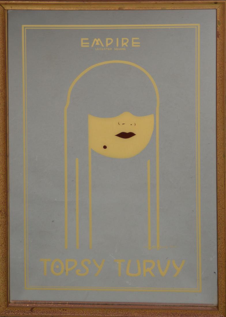 Art Deco Style Mirror-- Empire Leicester Square Topsy (1 of 5)