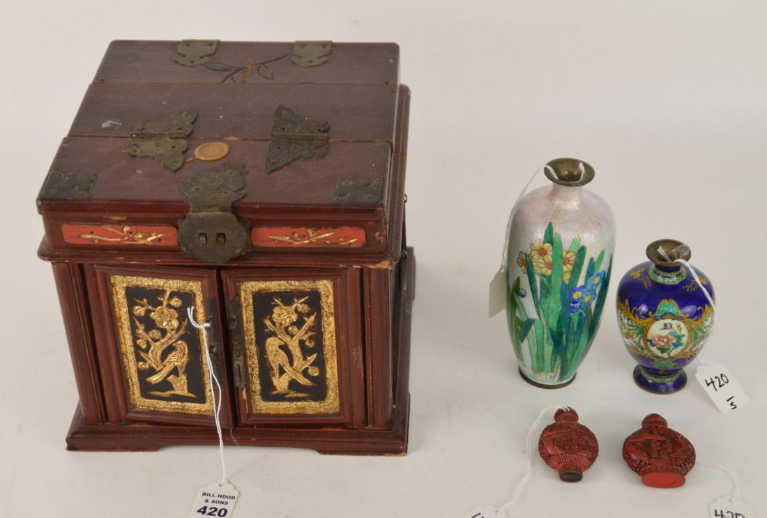 FIVE ASSORTED CHINESE ARTICLES - Including: (1) a 19th (1 of 9)