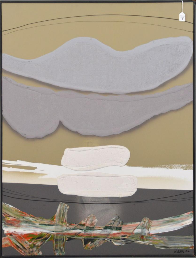 Victor Gomez (Cuban, 20th Century b. 1941) Mixed media (1 of 6)