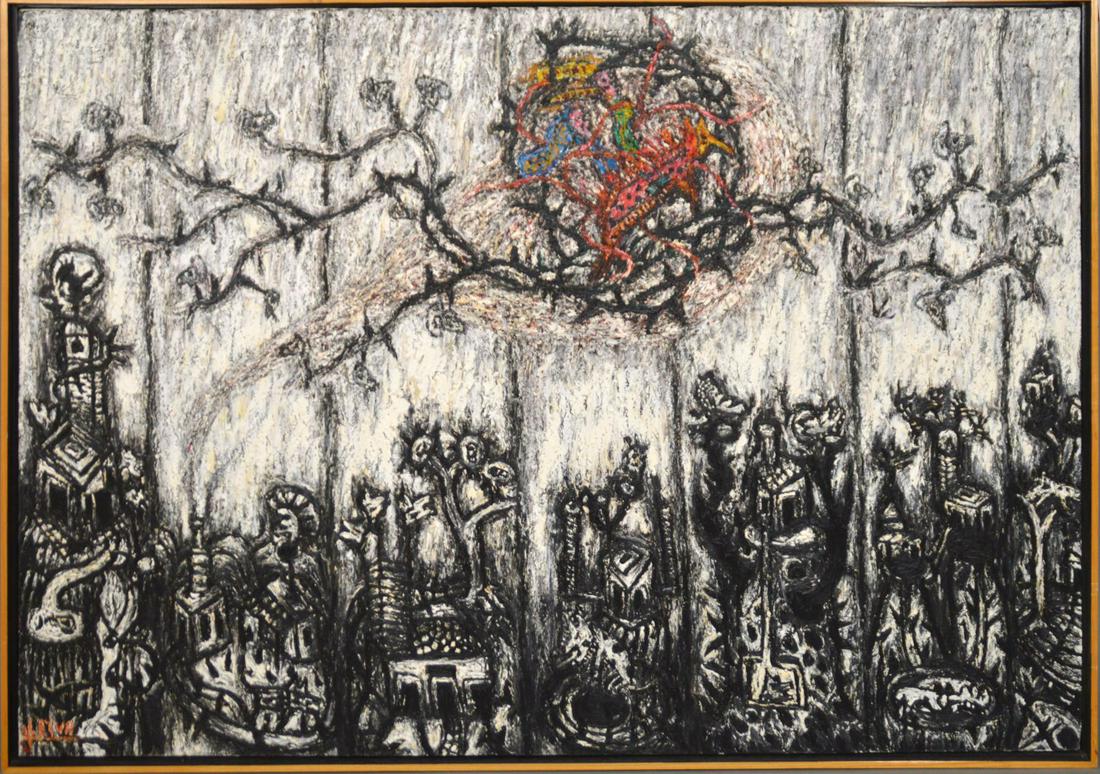 Nicolas Leiva  (Argentinian, 20th Century b. 1958) Oil (1 of 6)