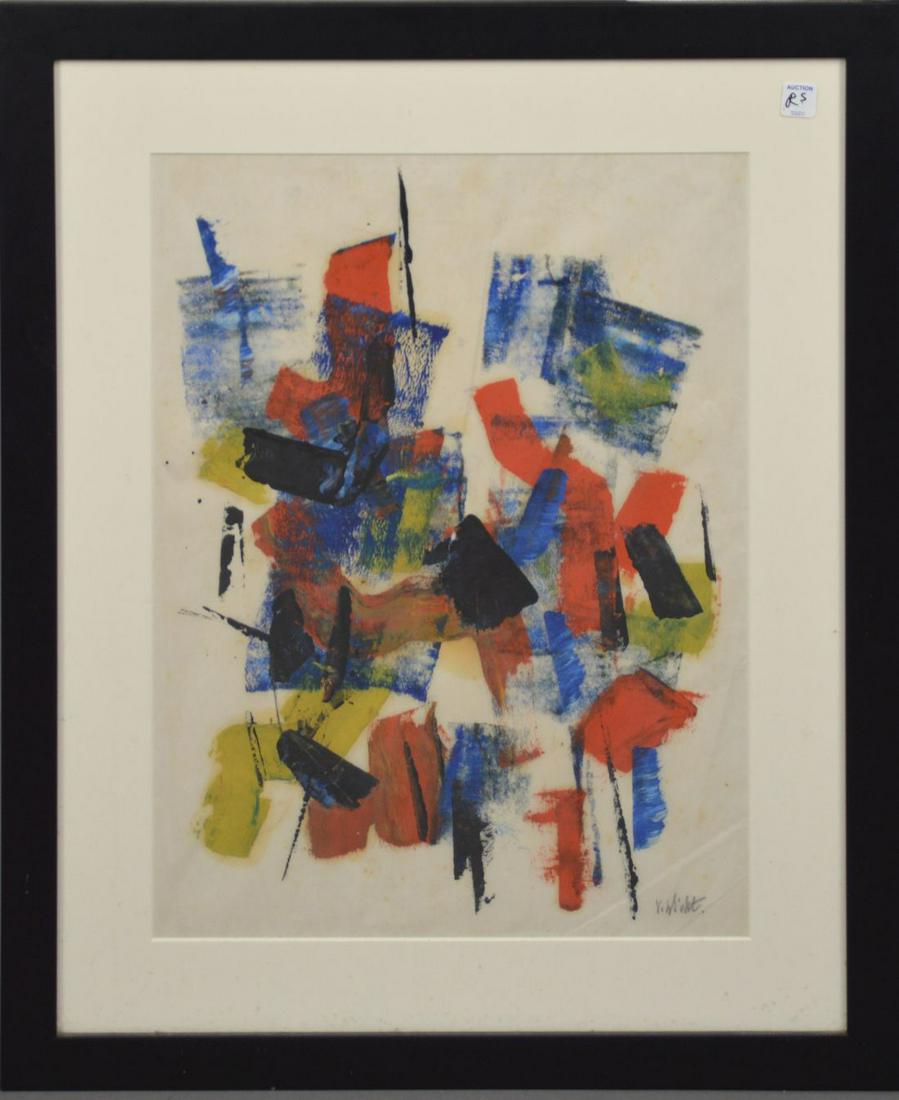 John von Wicht (AMERICAN/GERMAN, 1888–1970) oil on (1 of 5)